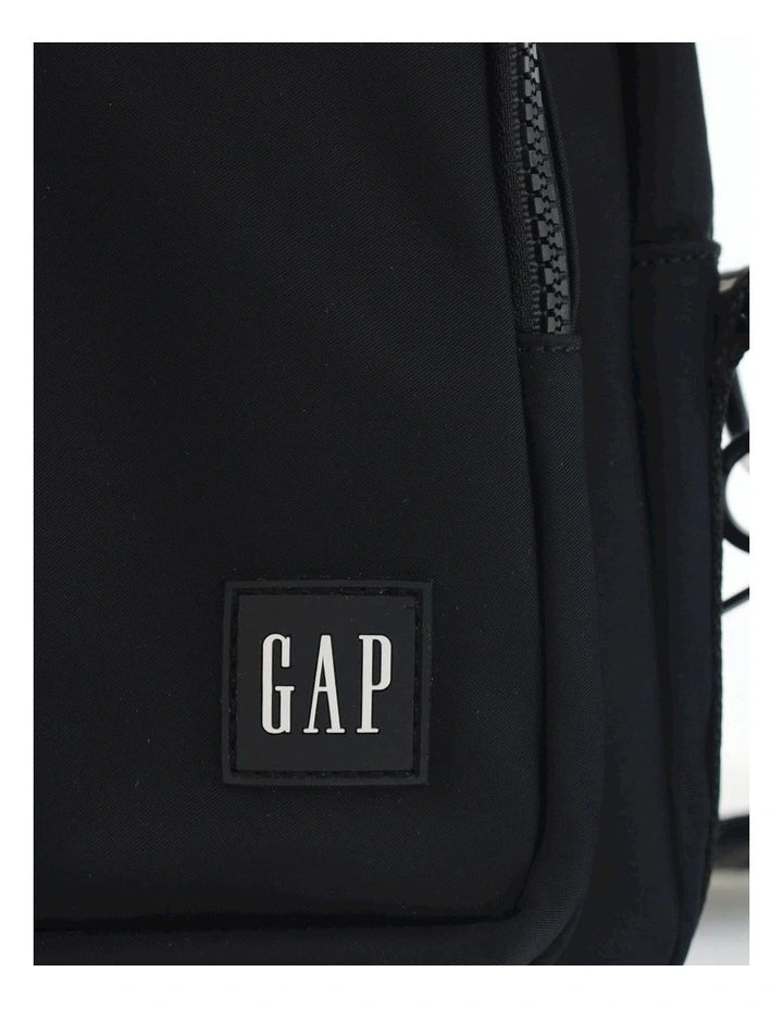 GAP Nylon Square Cross-Body Bag - Black