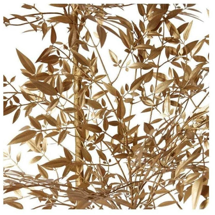 Nandina Tree Artificial Potted Plant Gold 140x80x70cm