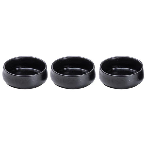 Ladelle Elements Onyx Shallow 3pk Bowl Set