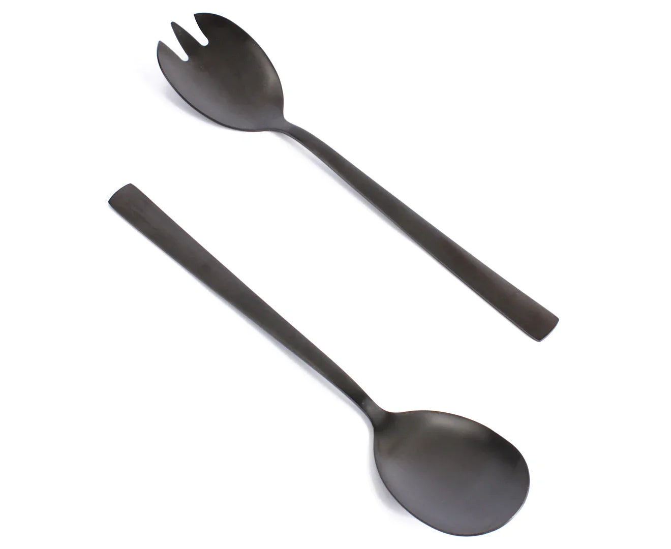 St. Clare Nordic 2pc Salad Server Set - Black