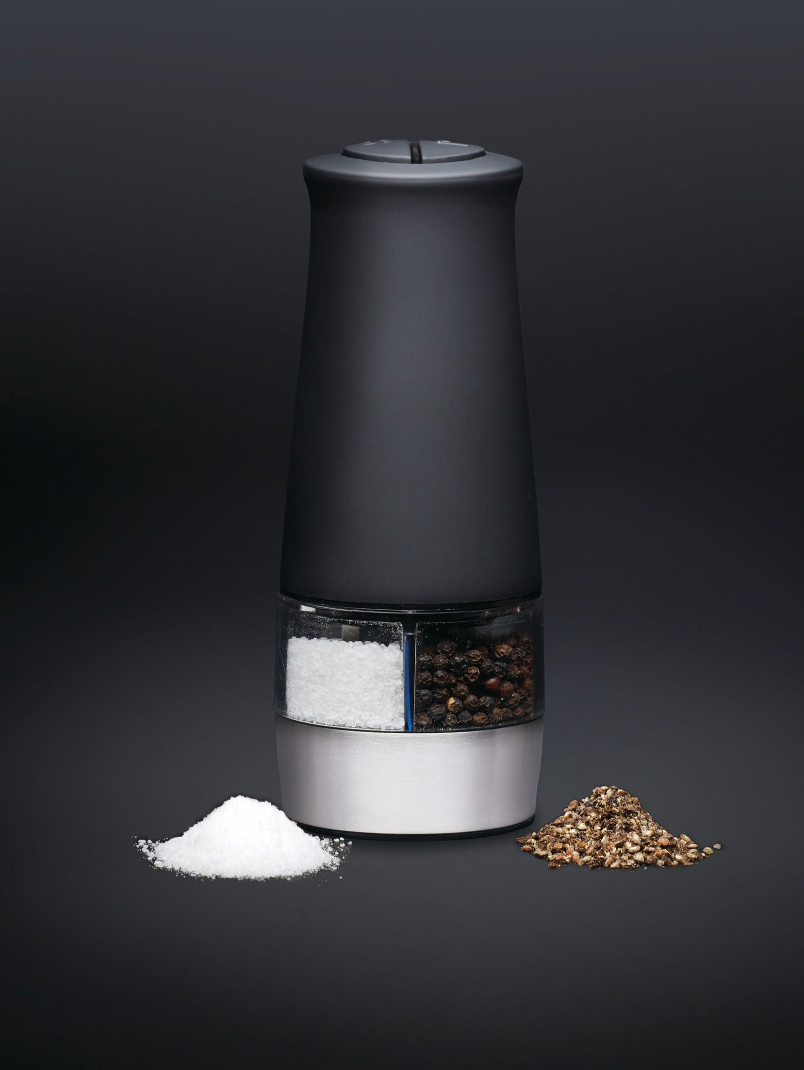 Mastercraft Electric Dual Salt & Pepper Mill 17cm