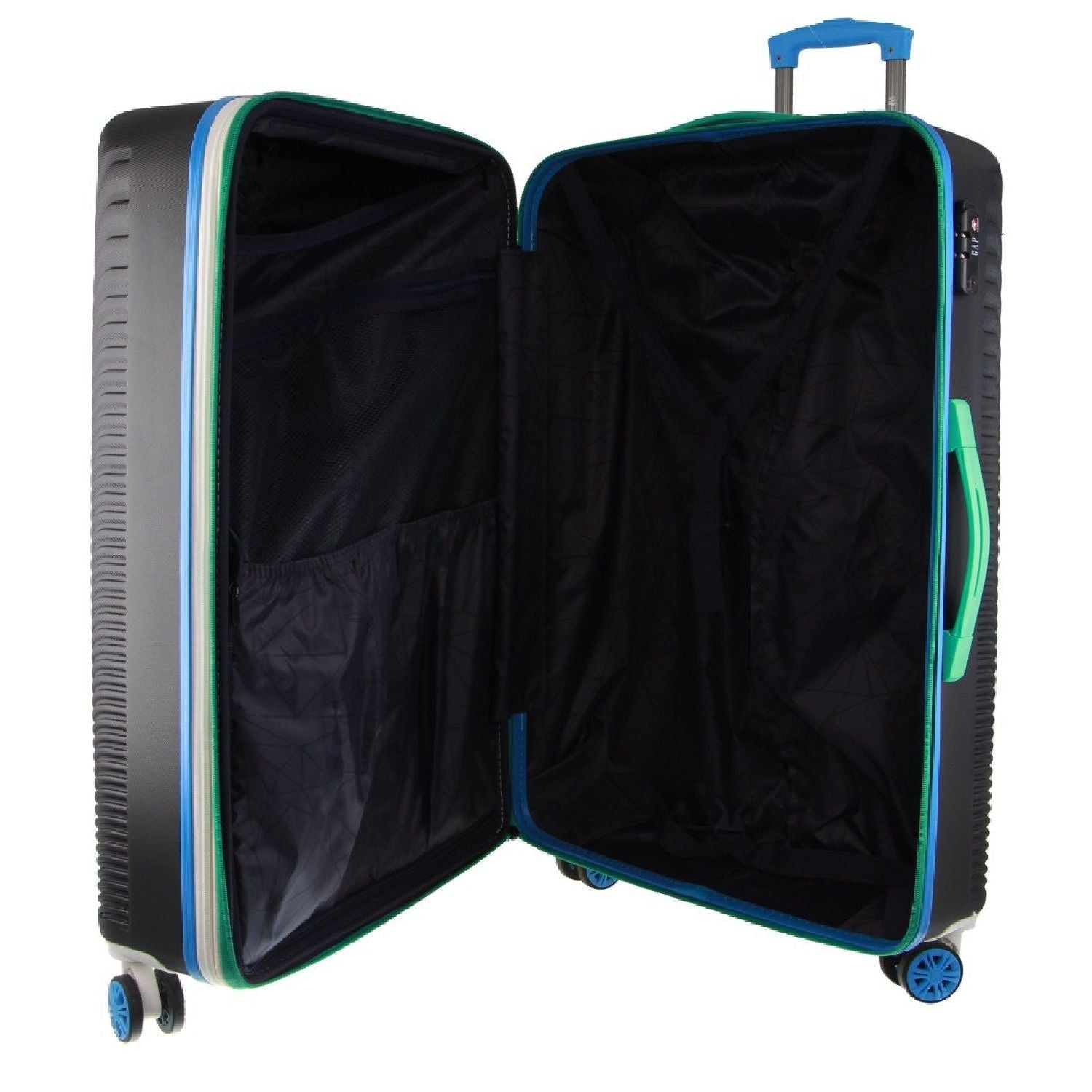 GAP 4 Wheel Hardcase Suitcase - Large Black - Expandable