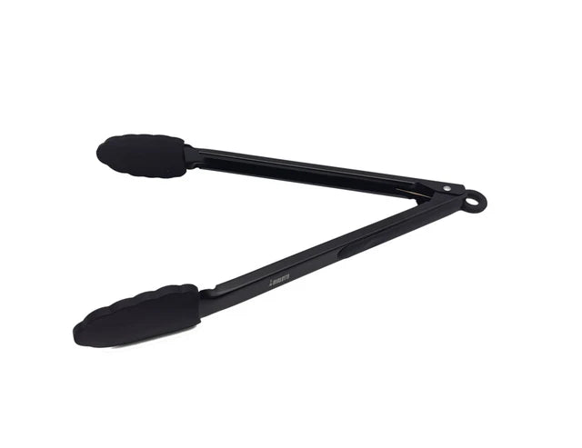 St. Clare Black Silicone & Stainless Steel Tong - 30cm