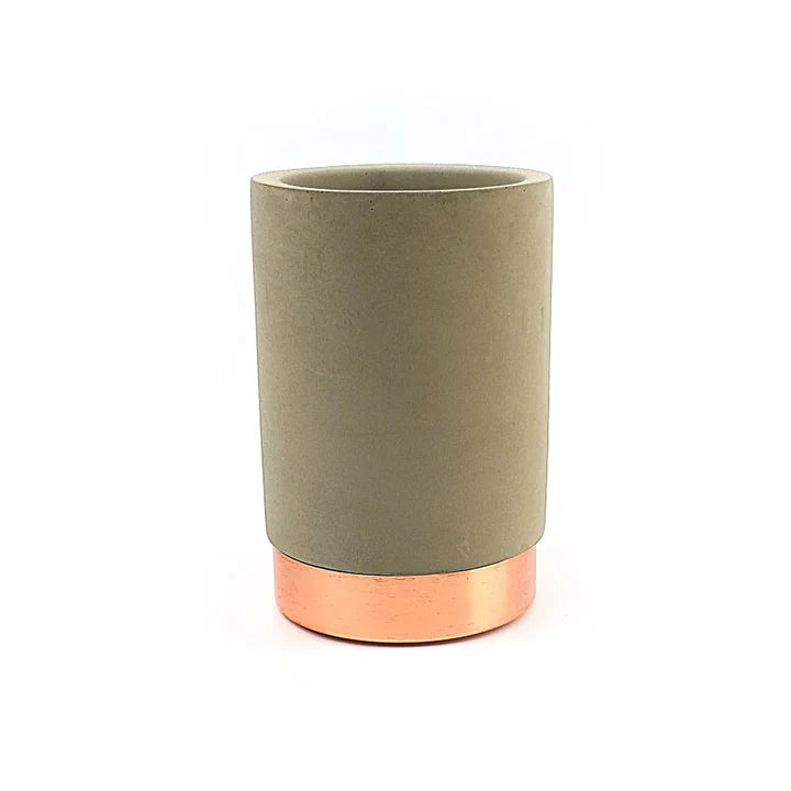 Classica Natural Concrete Tumbler - Rose Gold