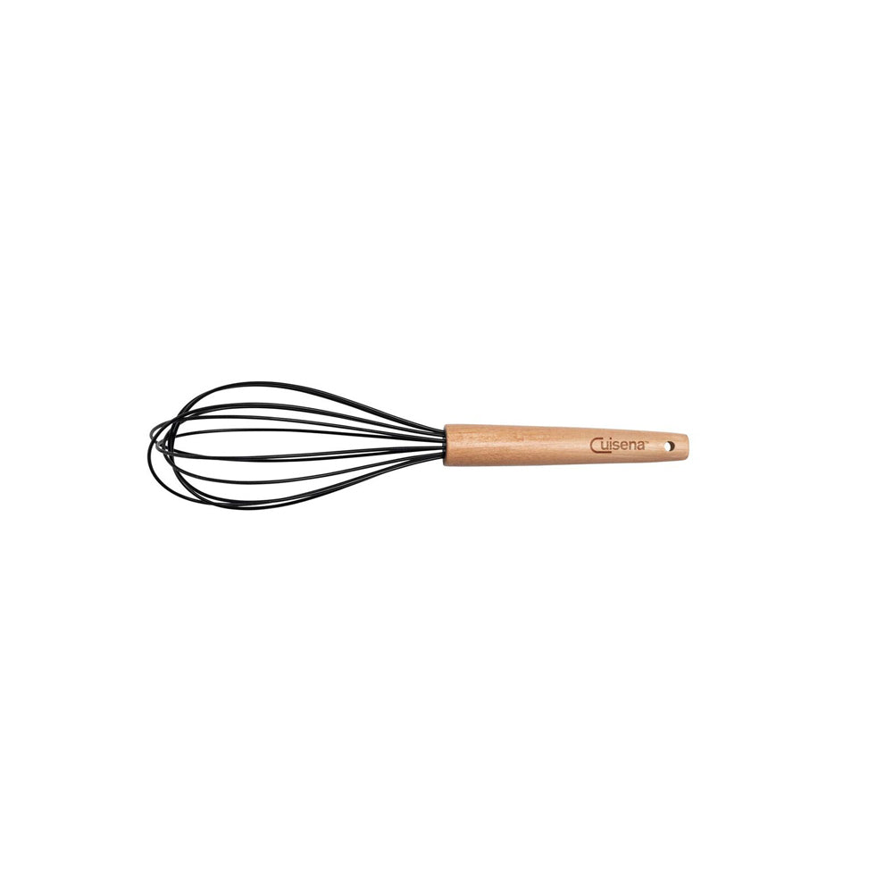 Cuisena Beechwood & Silicone Whisk - 31cm