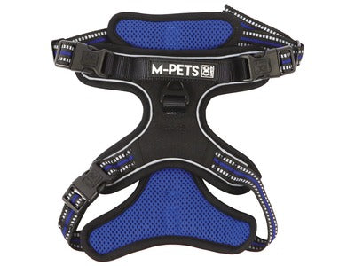 M-Pets Hiking Harness - L - Electric Blue