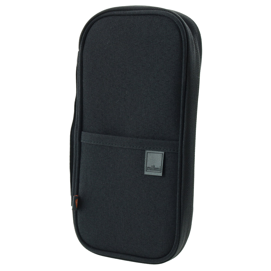 Milleni Travel RFID Blocking Passport Holder - Black