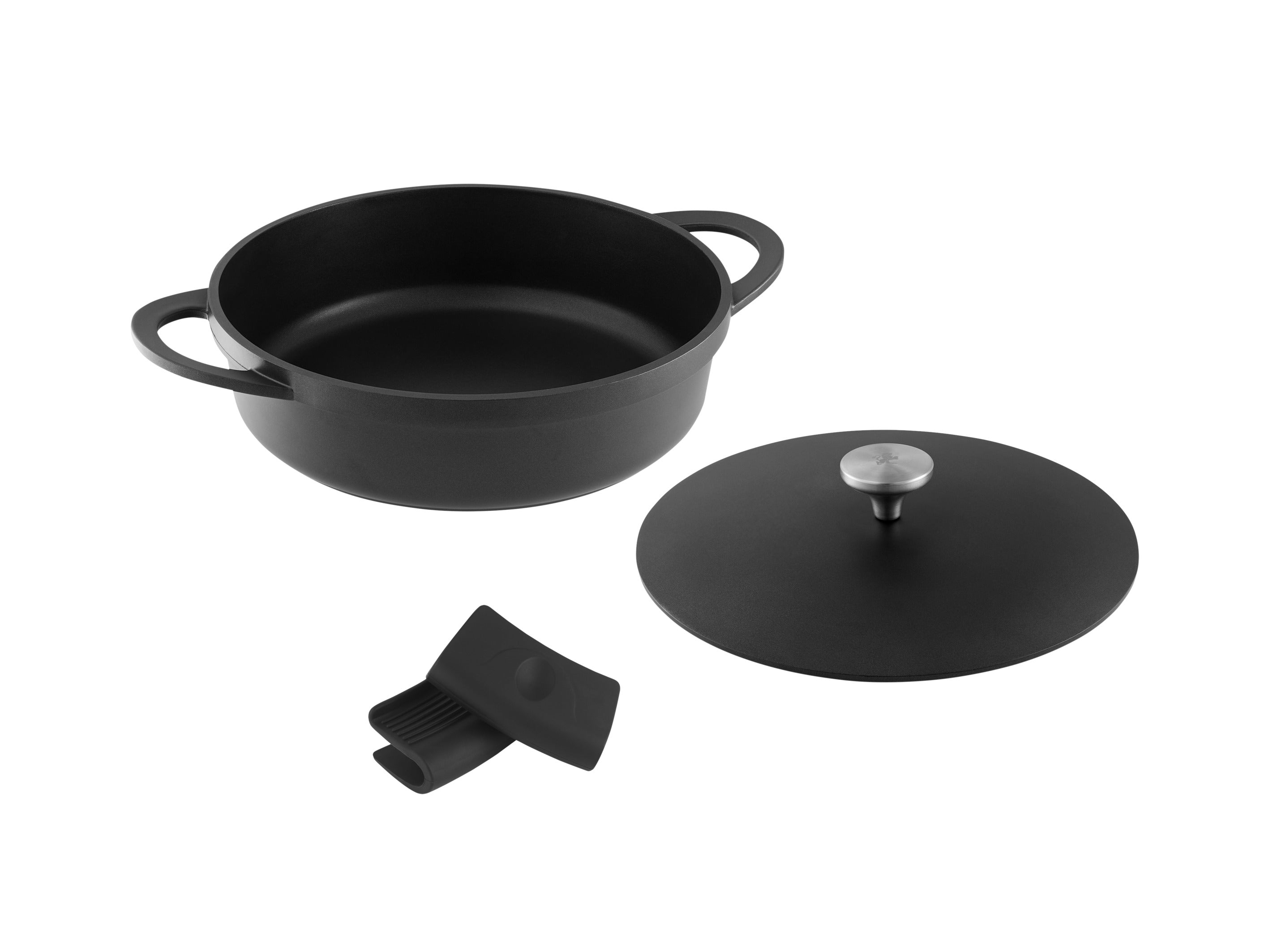 Maxwell & Williams Agile Non-Stick Shallow Casserole 28cm/4L - Black