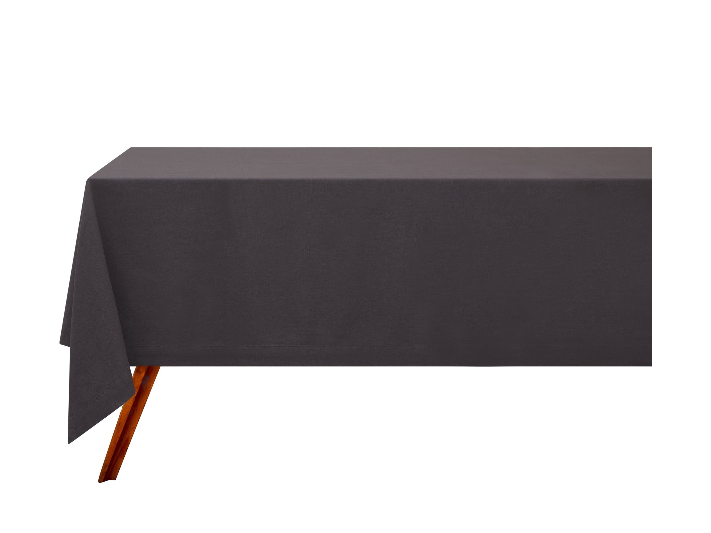 Maxwell & Williams Cotton Classics Rectangular Tablecloth 230x150cm - Charcoal