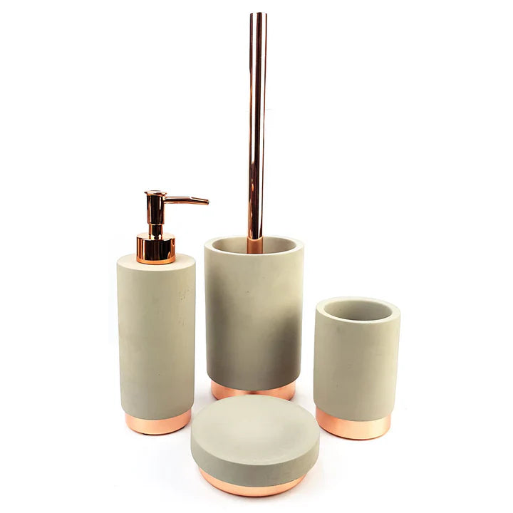 Classica Natural Concrete Tumbler - Rose Gold