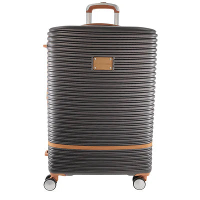 Pierre Cardin Hard Shell Suitcase - Large - Charcoal