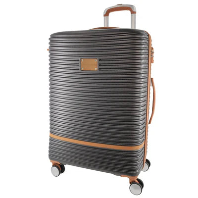 Pierre Cardin Hard Shell Suitcase - Large - Charcoal