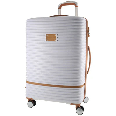 Pierre Cardin Hard Shell Suitcase - Medium - White