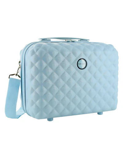 Pierre Cardin Hard Shell Beauty Case - Blue