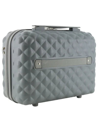 Pierre Cardin Hard Shell Beauty Case - Grey