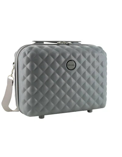 Pierre Cardin Hard Shell Beauty Case - Grey