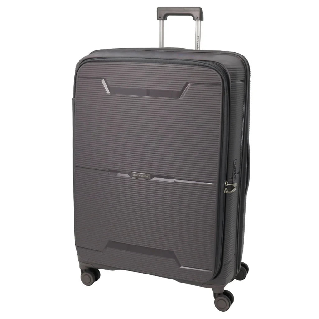 Pierre Cardin Hard Shell Suitcase Large 80cm - Graphite