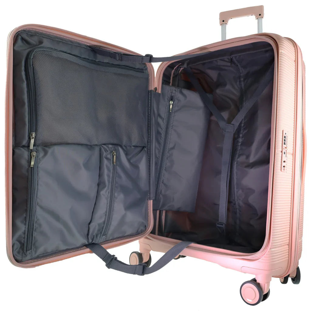 Pierre Cardin Hard Shell Suitcase Medium 69cm - Blush