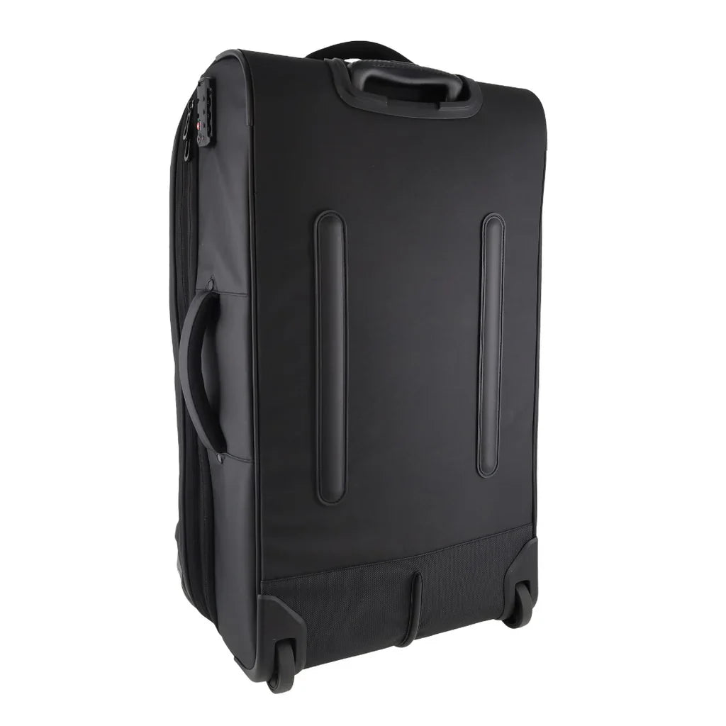 Pierre Cardin Soft Shell Trolley Bag Large 72cm - Black