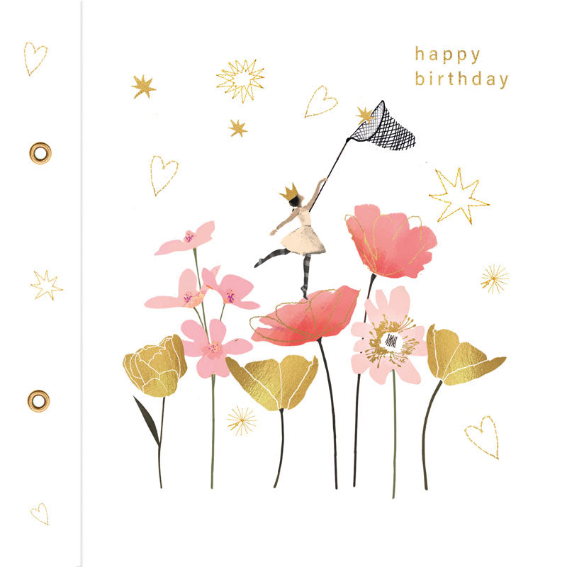 Happy Birthday - Star Catcher - Card 15.5x15.5cm