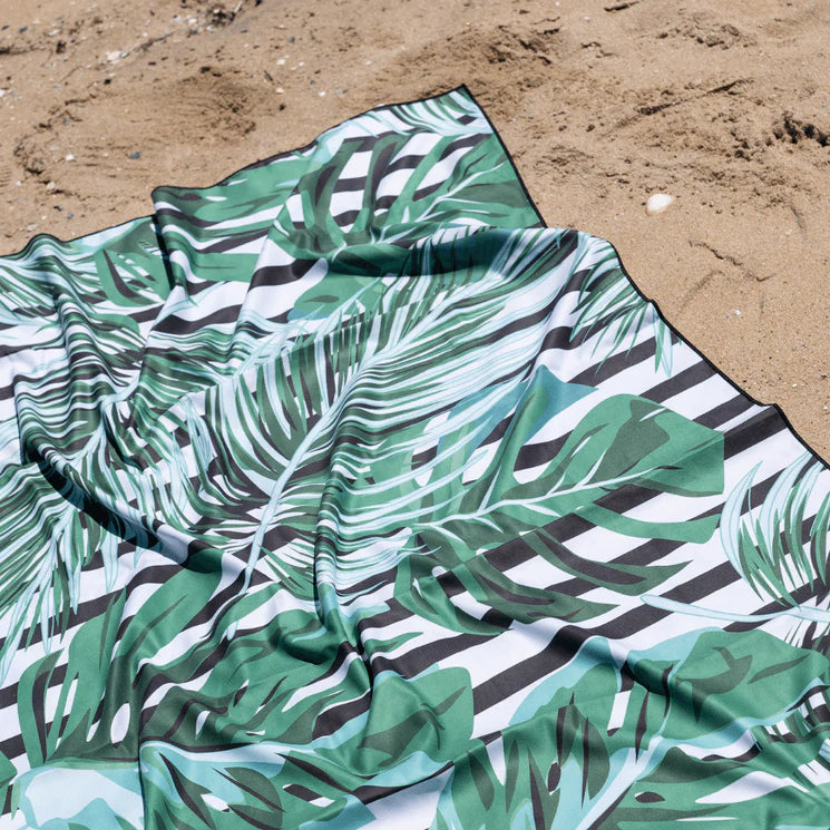Pure Zone XL Sand Free Beach Towel - Fern - 100x180cm