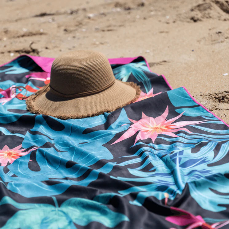 Pure Zone XL Sand Free Beach Towel - Tropicana - 100x180cm