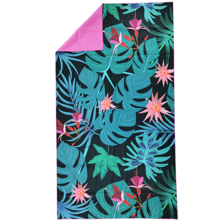 Pure Zone XL Sand Free Beach Towel - Tropicana - 100x180cm