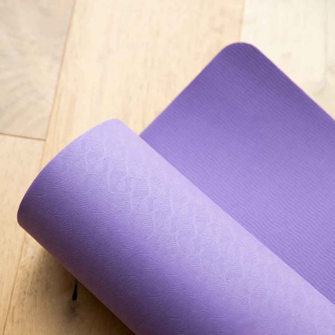 Pure Zone Yoga Mat - Purple - 60x180cm