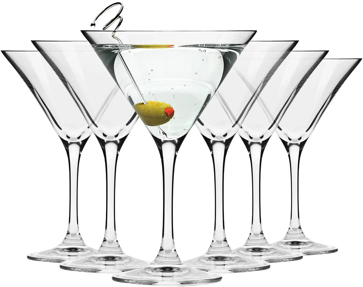 Krosno Avant-Garde Martini Glasses 150ml Set of 6 (Made in Poland)