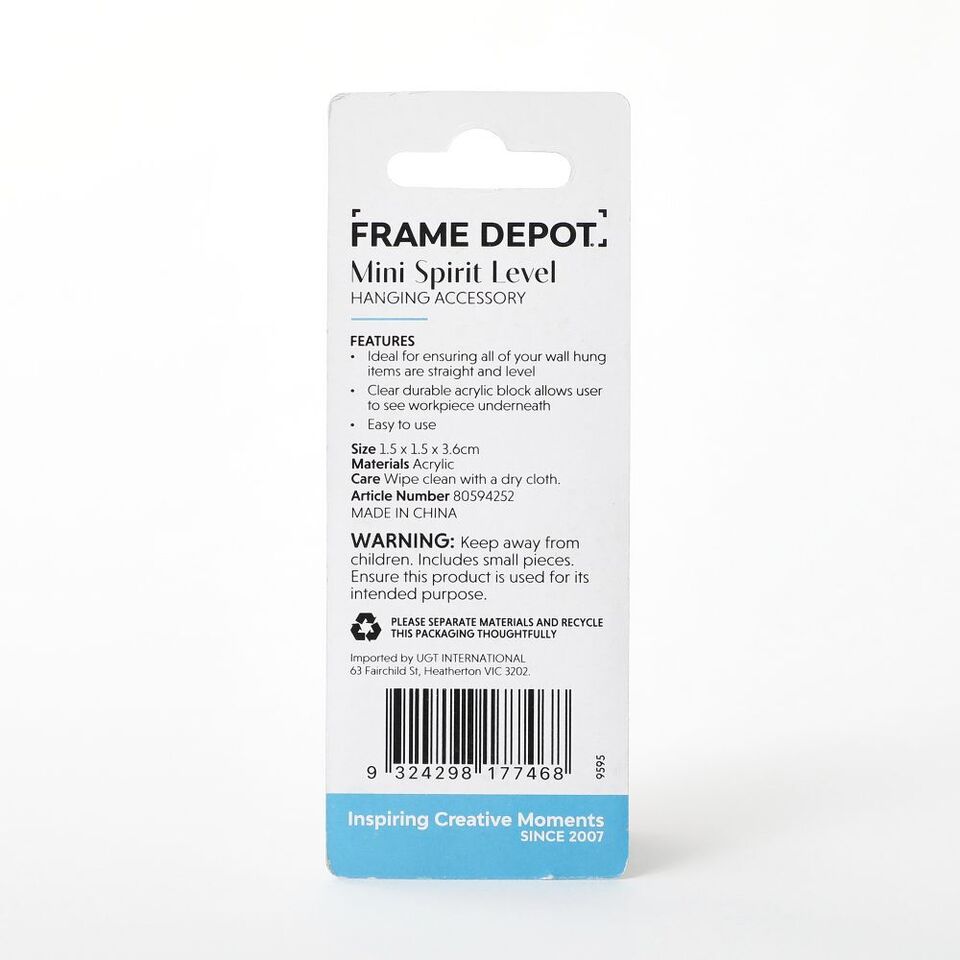 Frame Depot Mini Spirit Level