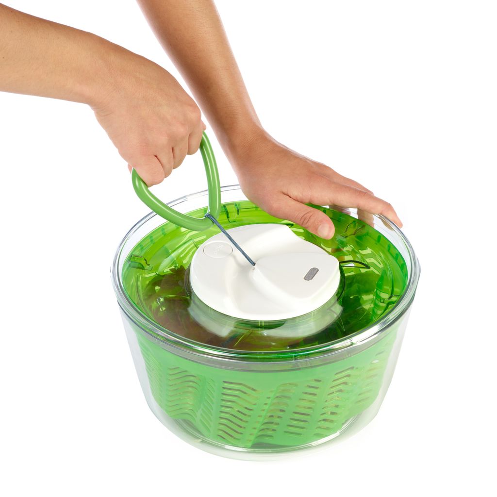 Zyliss Easy Spin 2 Large Salad Spinner - Green