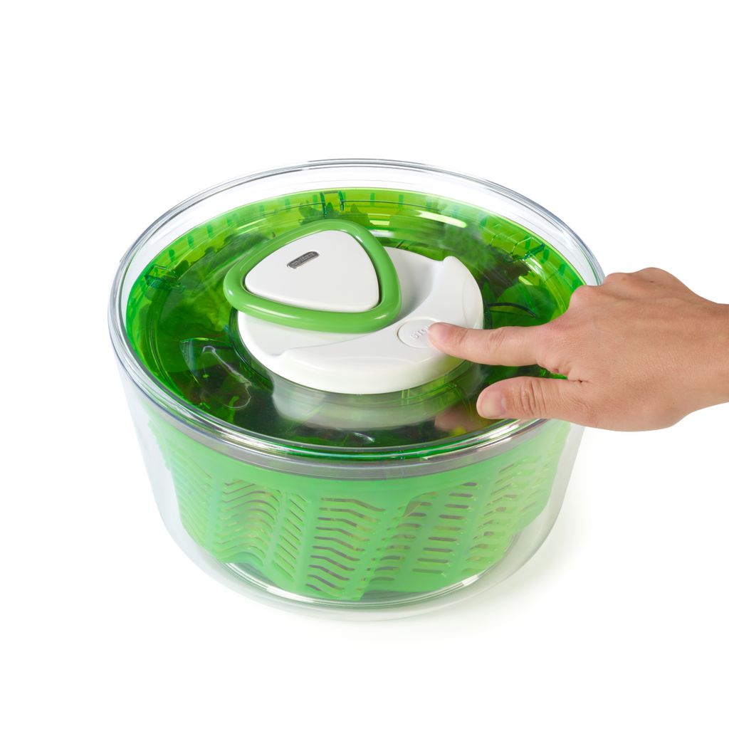 Zyliss Easy Spin 2 Large Salad Spinner - Green