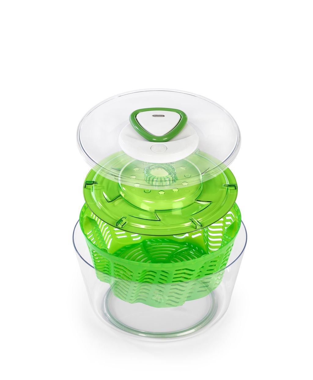 Zyliss Easy Spin 2 Small Salad Spinner - Green