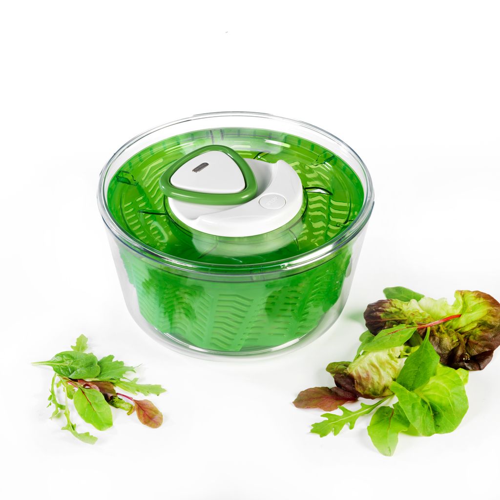 Zyliss Easy Spin 2 Large Salad Spinner - Green