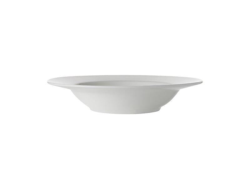 Maxwell & Williams White Basics Rim Soup Bowl 23cm