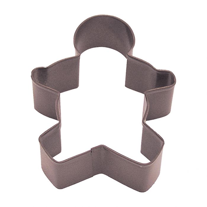 Cookie Cutter - Gingerbread Boy 9cm - Brown