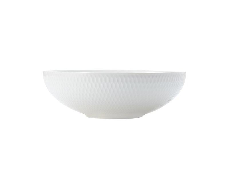 Maxwell & Williams White Basics Diamonds Coupe Bowl 18.5cm