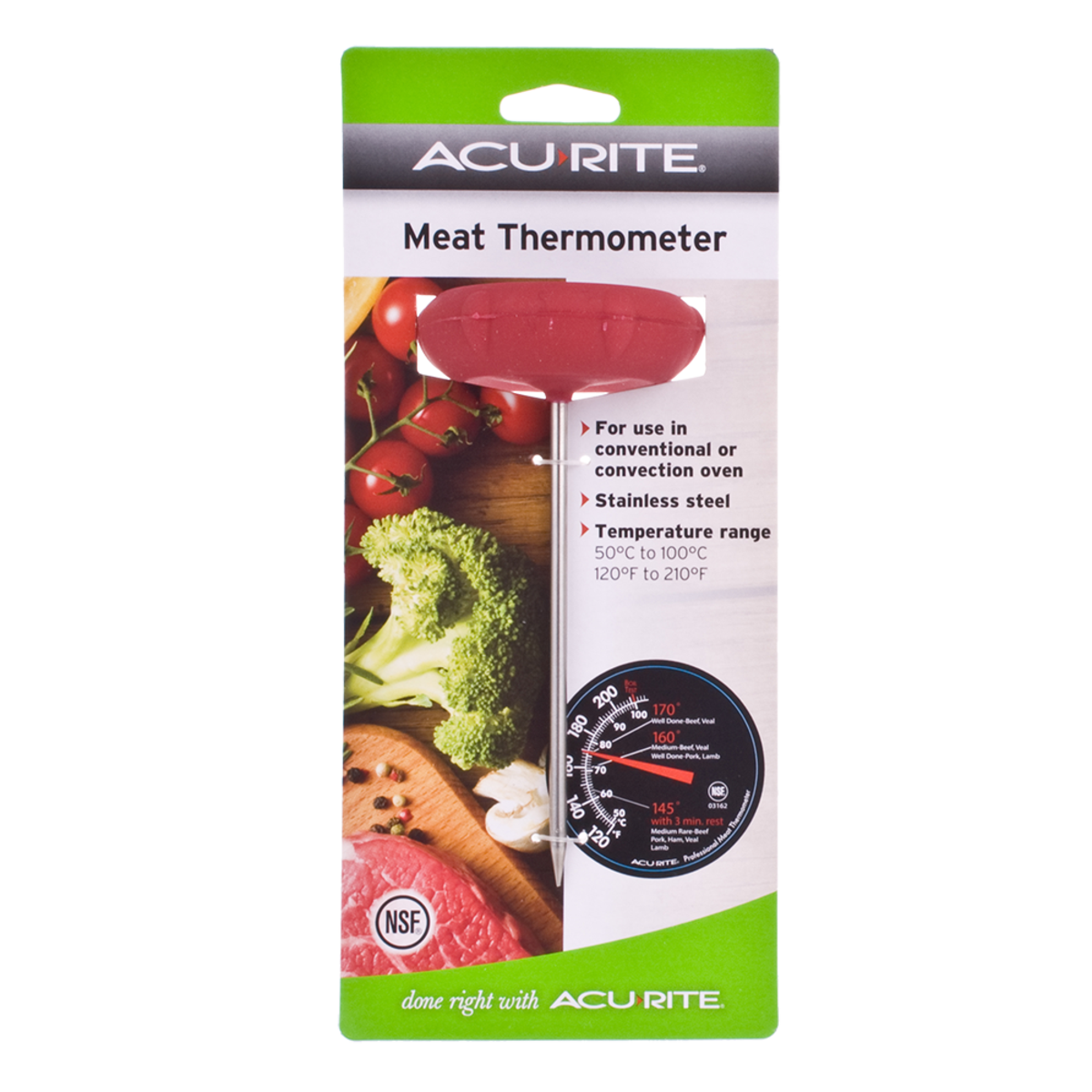 Acurite Silicone Dial Meat Thermometer