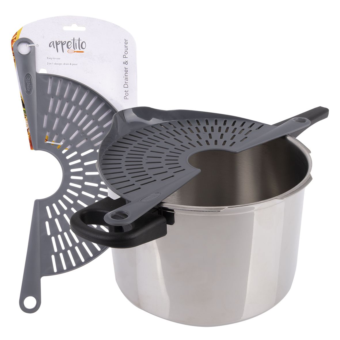 Appetito Pot Drainer & Pourer