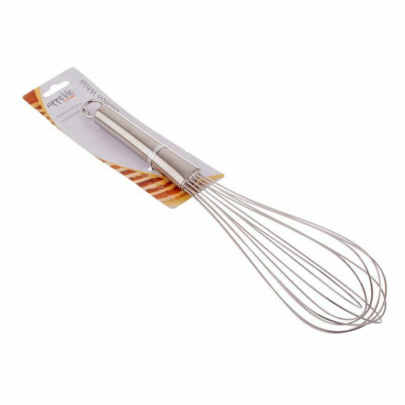 Appetito Stainless Steel Balloon Whisk 30cm