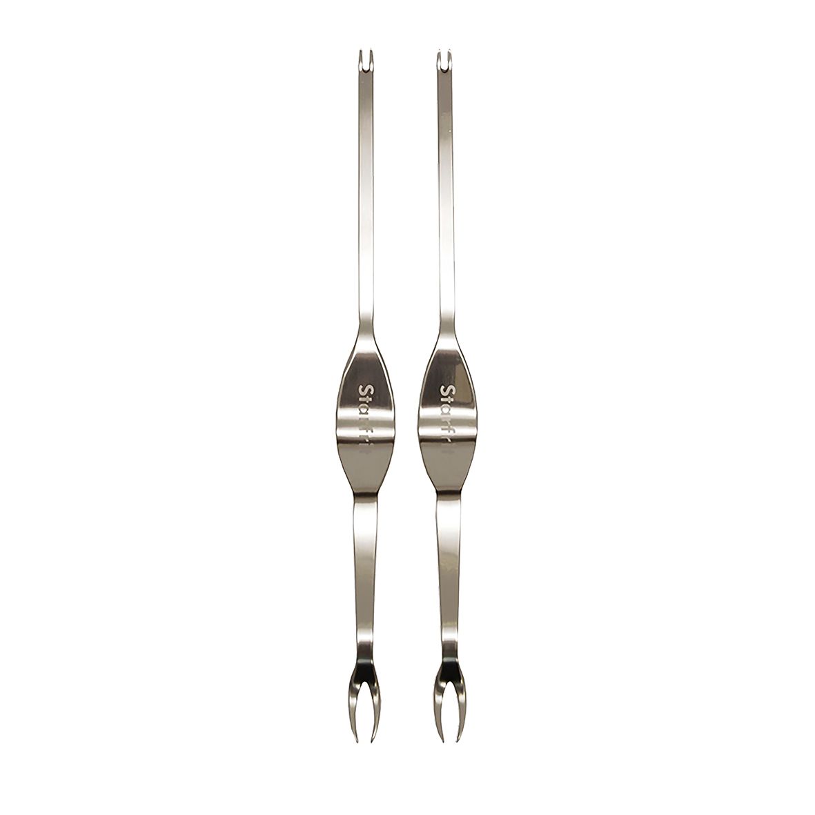 Edge Design Stainless Steel Seafood Forks - Set of 2