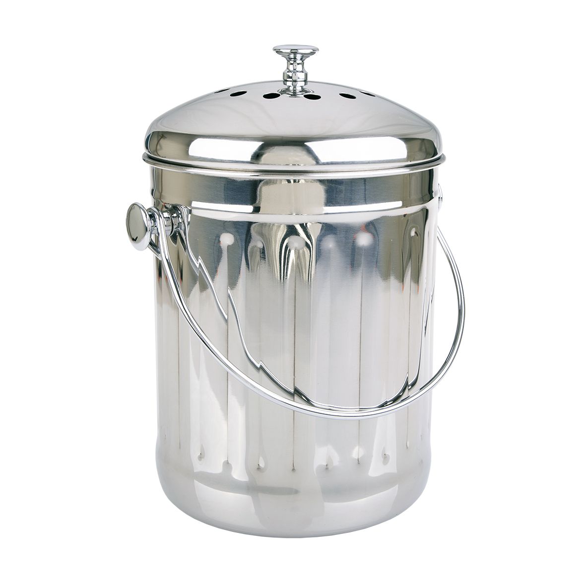 Appetito Compost Bin 4.5L - Stainless Steel