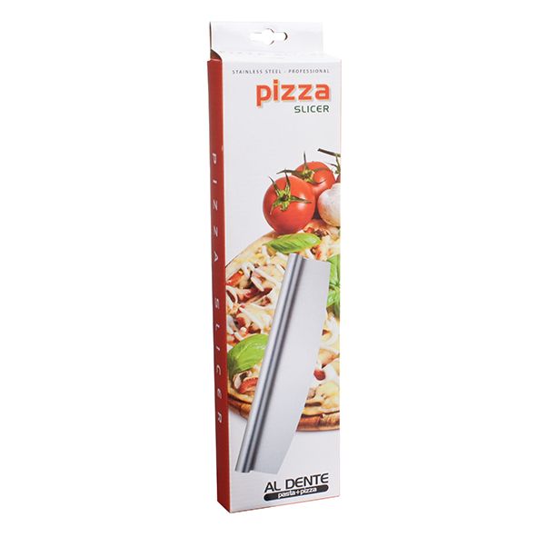 Al Dente Stainless Steel Professional Pizza Slicer - 35cm