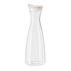 Oggi Juice Carafe With Flip Open Lid - White - 1.6Lt