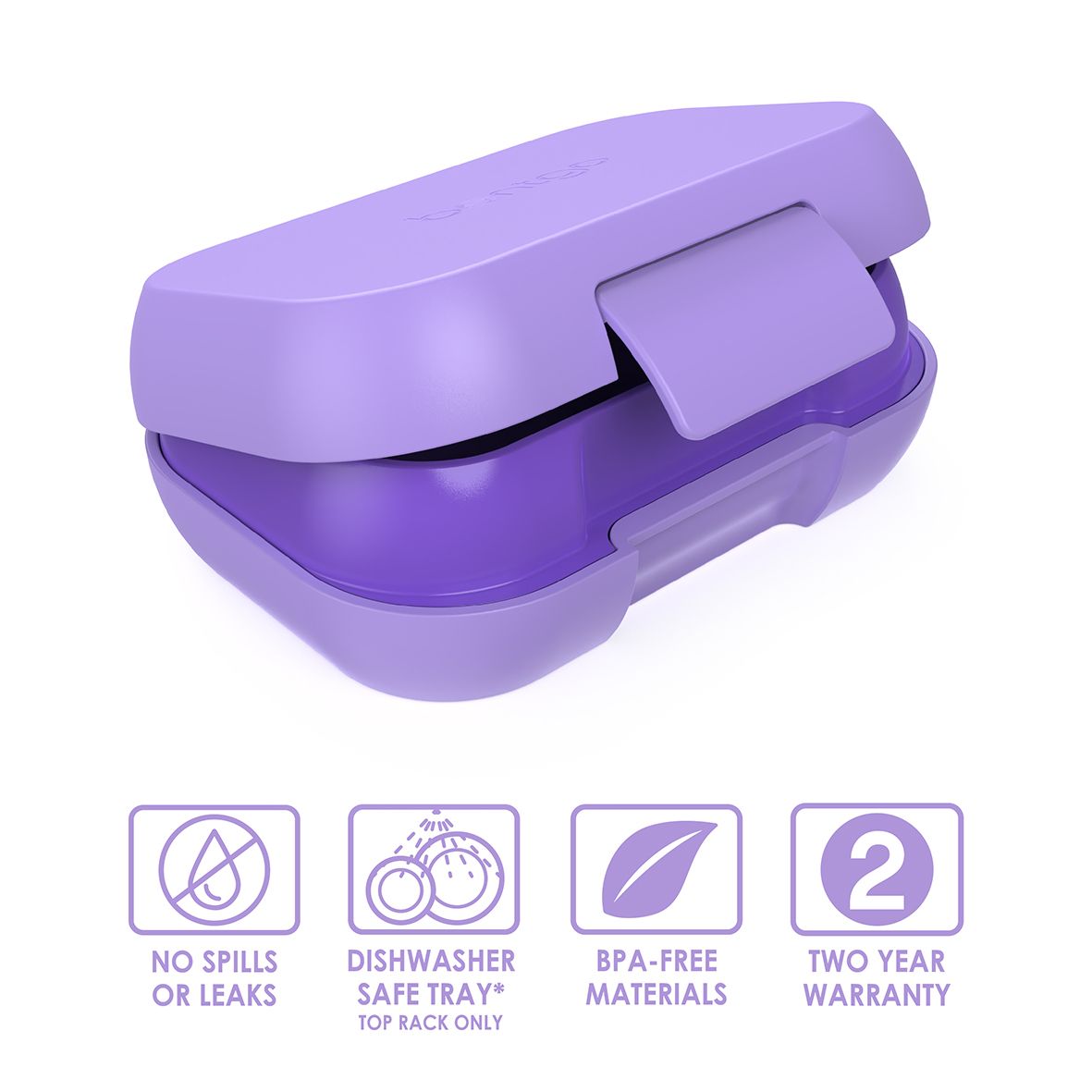 Bentgo® Kids Leak-Proof Snack Container - Purple