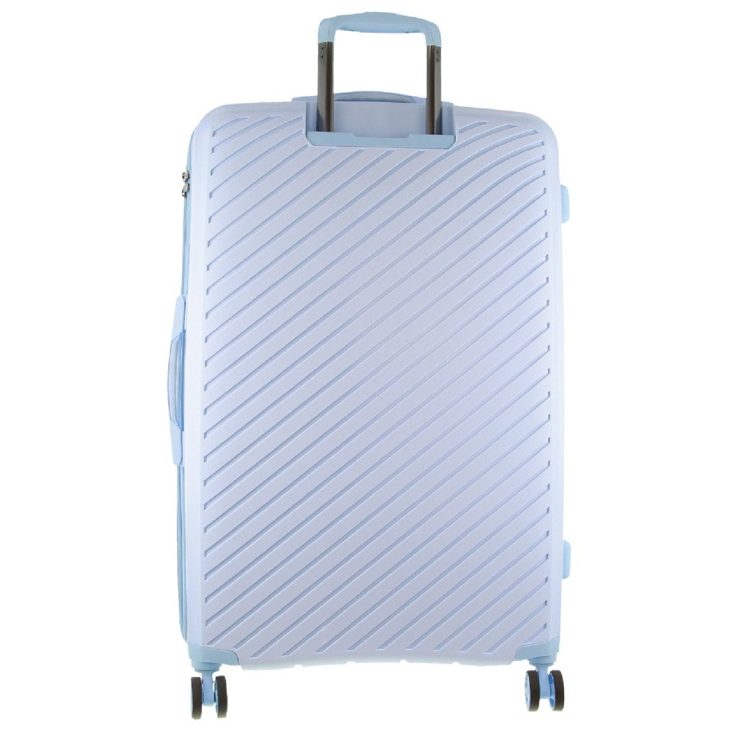 Pierre Cardin Hard Shell 4 Wheel Suitcase - Cabin - Blue