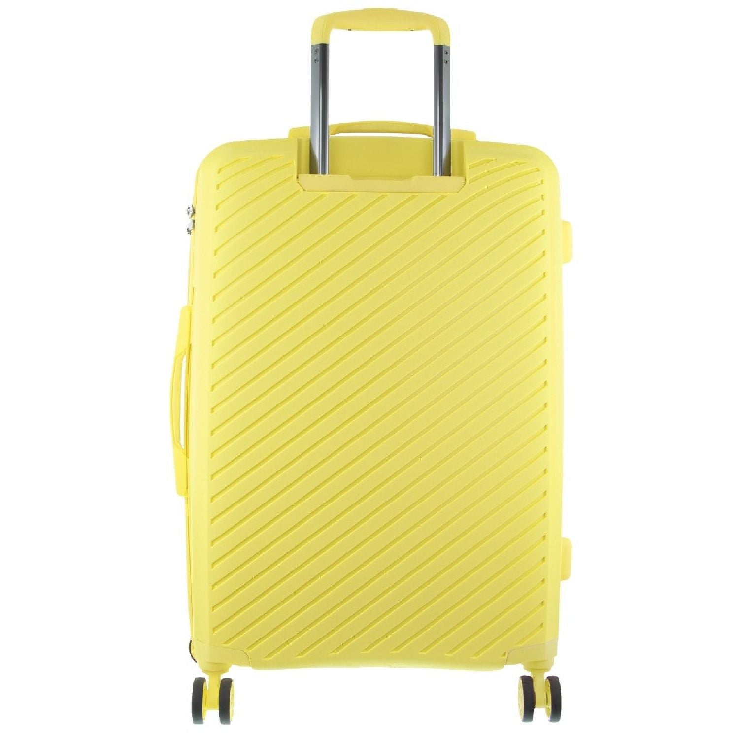 Pierre Cardin Hard Shell 4 Wheel Suitcase - Cabin - Yellow