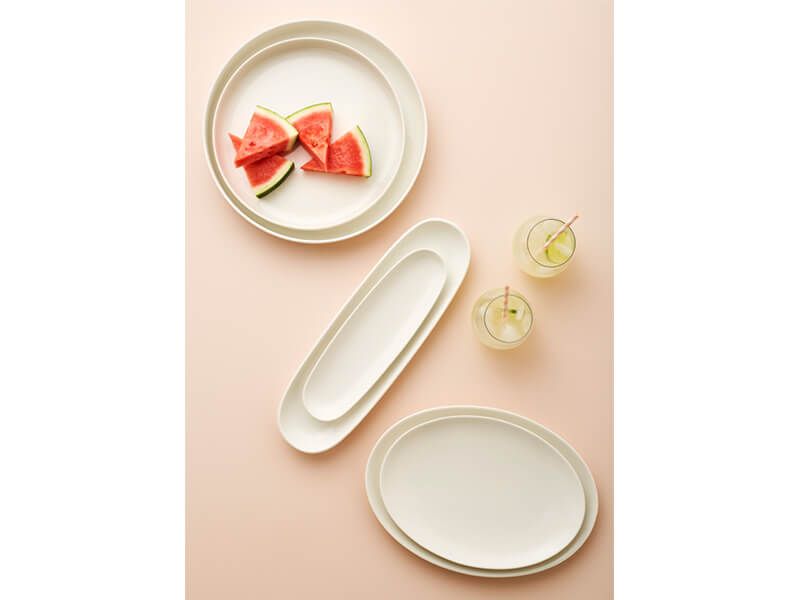 Maxwell & Williams White Basics High Rim Plate 26.5cm