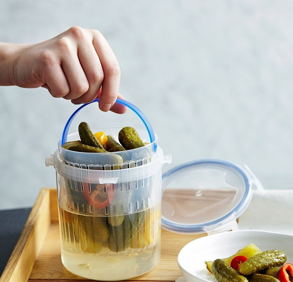 Lock & Lock Pickle Container With Draining Basket 700ml