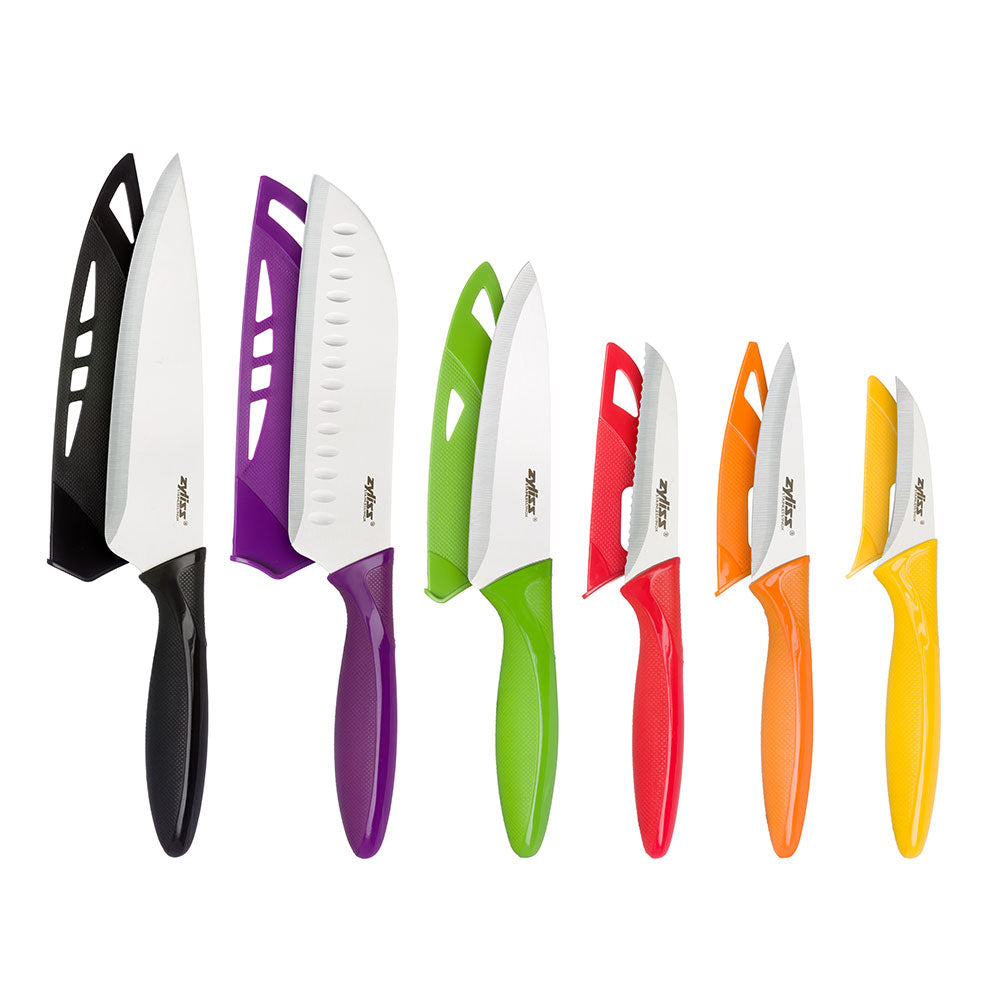 Zyliss 6pc Stainless Steel Knife Set